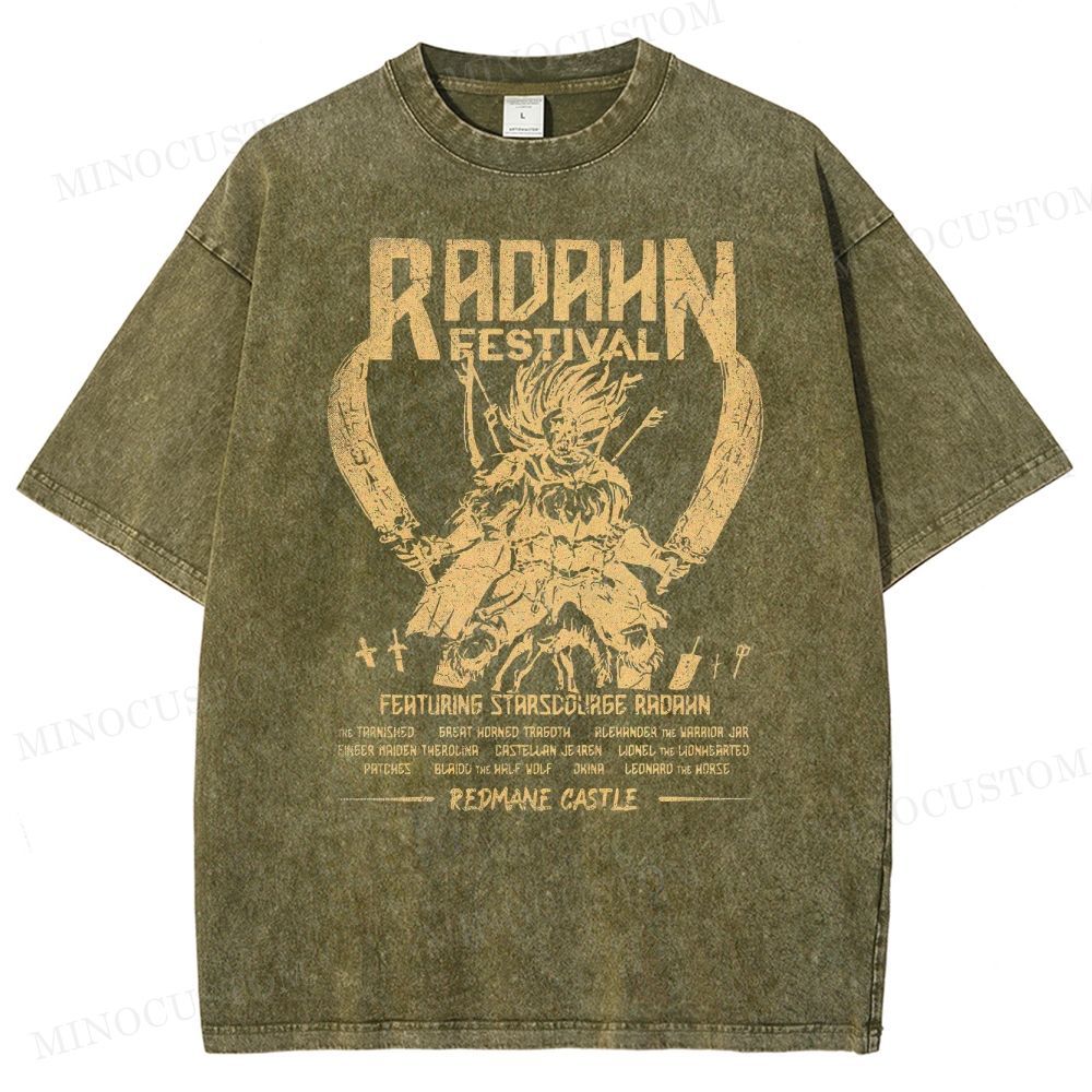 Elden Ring Radahn Festival Washed T-Shirt 