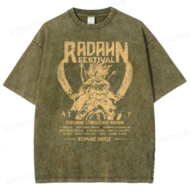 Elden Ring Radahn Festival Washed T-Shirt 