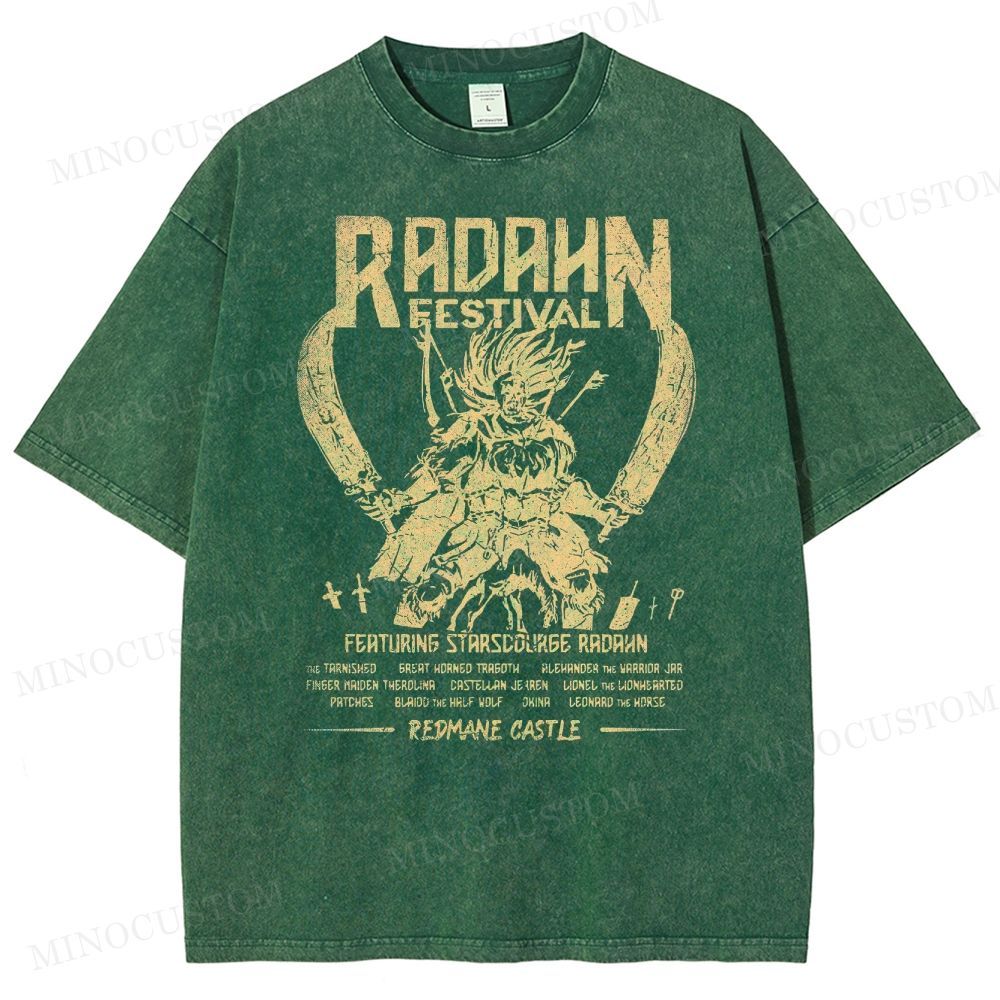 Elden Ring Radahn Festival Washed T-Shirt 