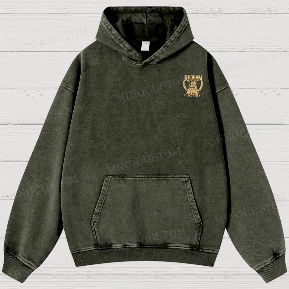Elden Ring Radahn Festival Washed Hoodies 
