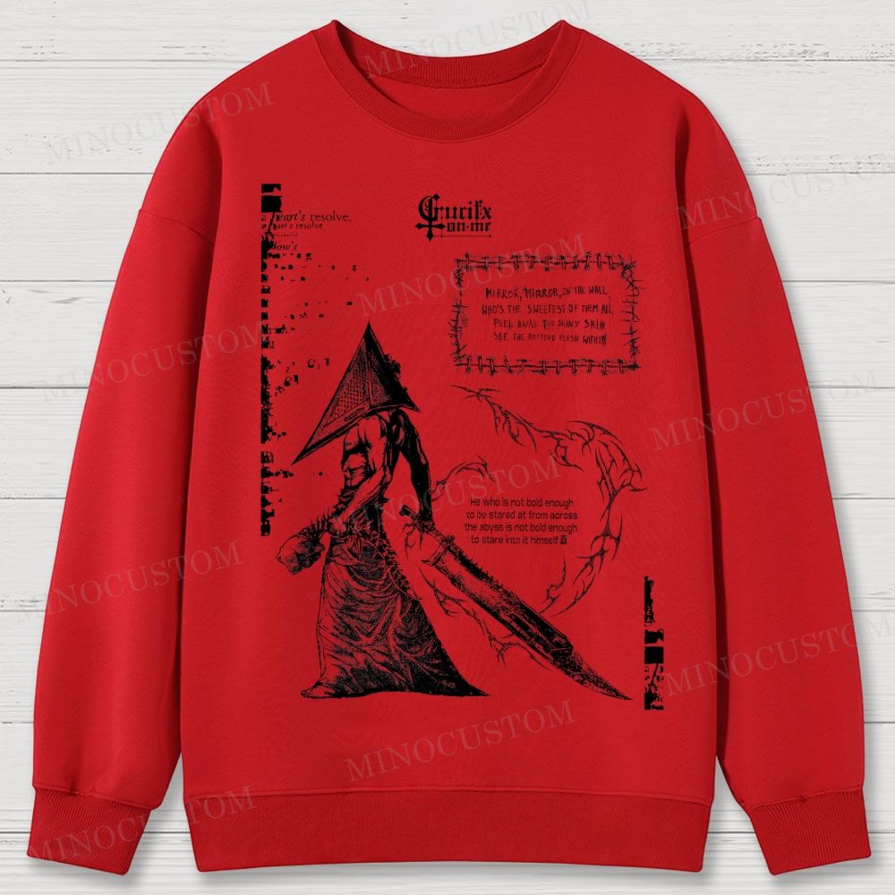 Vintage Silent Hill Tee: Retro Gamer Cotton Sweatshirts 