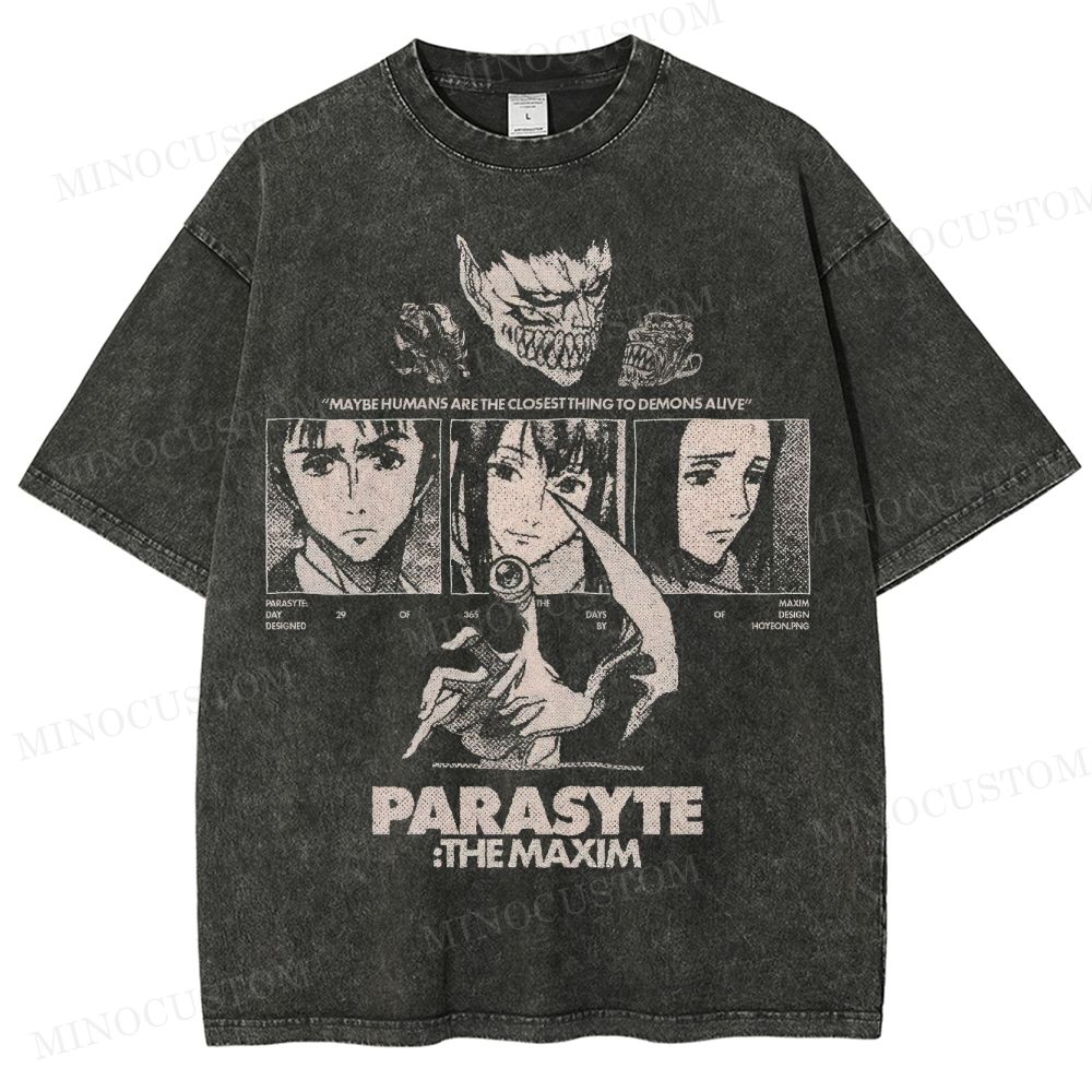 Parasyte: The Maxim Anime Washed T-Shirt 