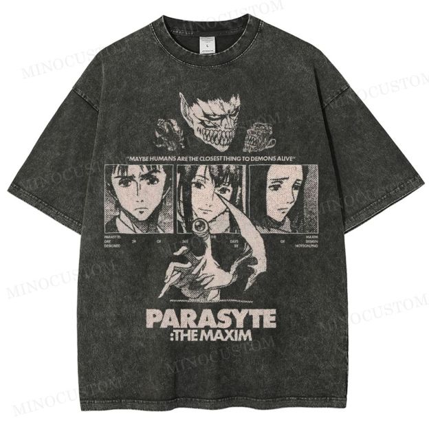 Parasyte: The Maxim Anime Washed T-Shirt 