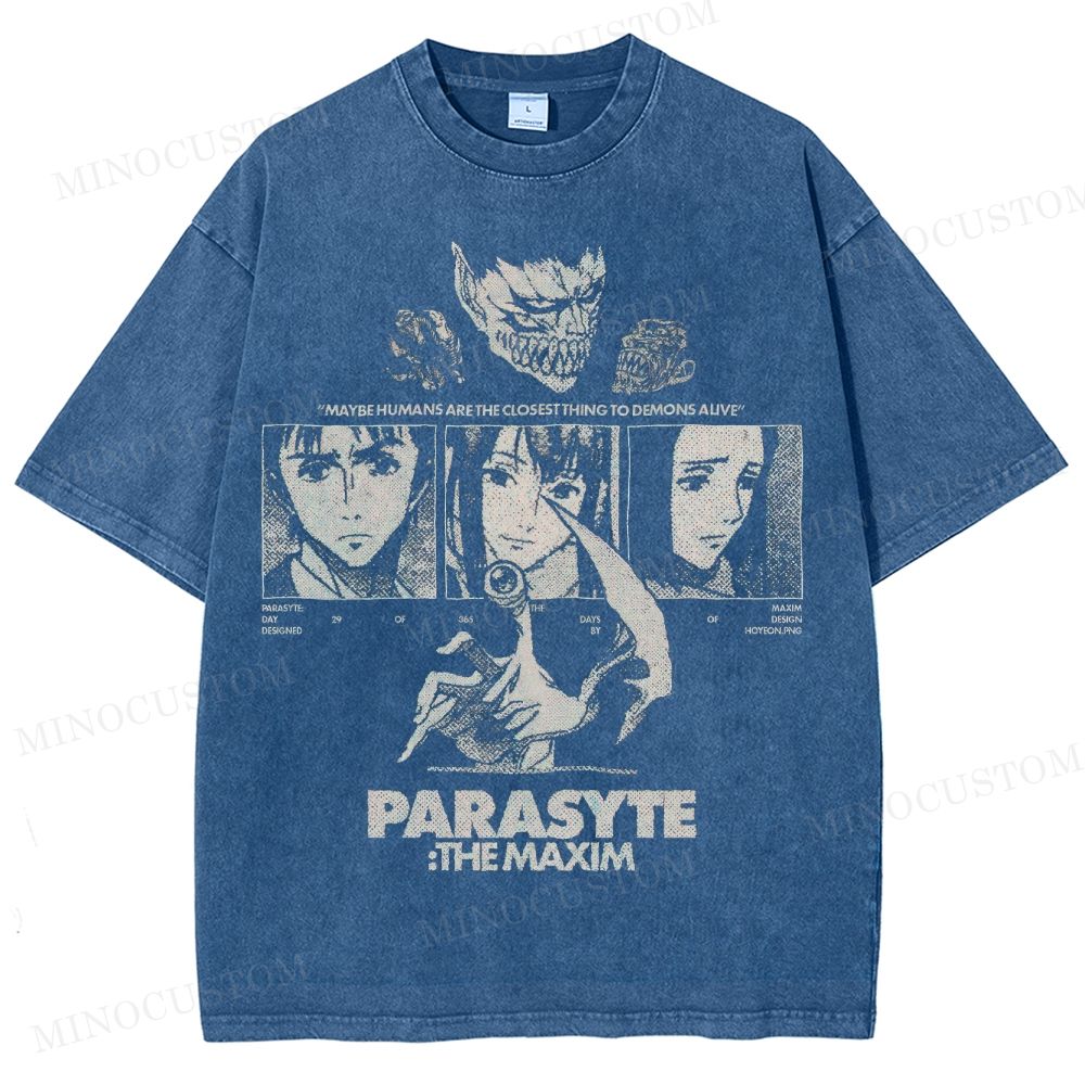 Parasyte: The Maxim Anime Washed T-Shirt 