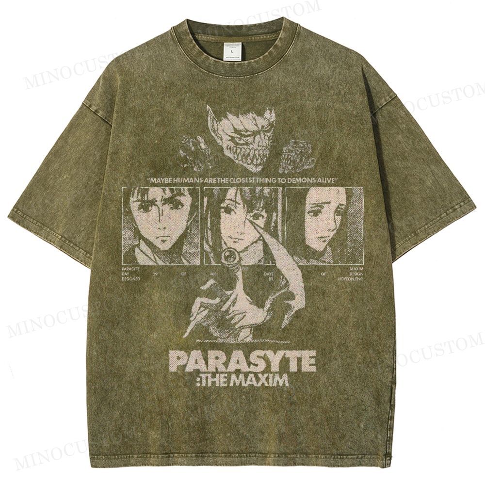 Parasyte: The Maxim Anime Washed T-Shirt 