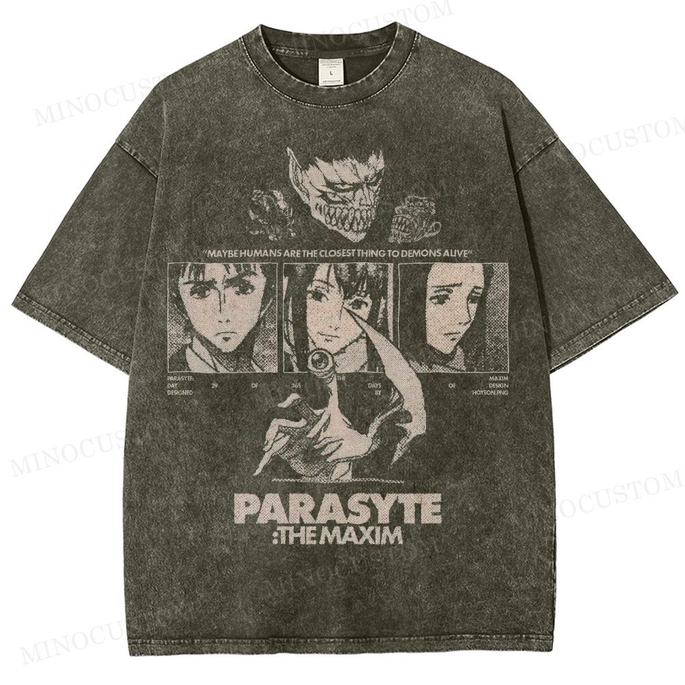 Parasyte: The Maxim Anime Washed T-Shirt 