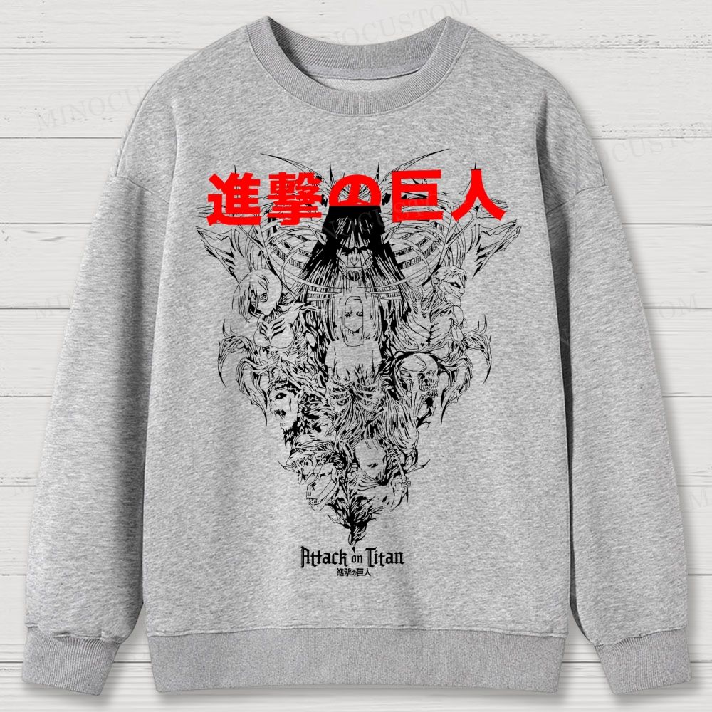 Attack on Titan Anime Cotton Sweatshirts 