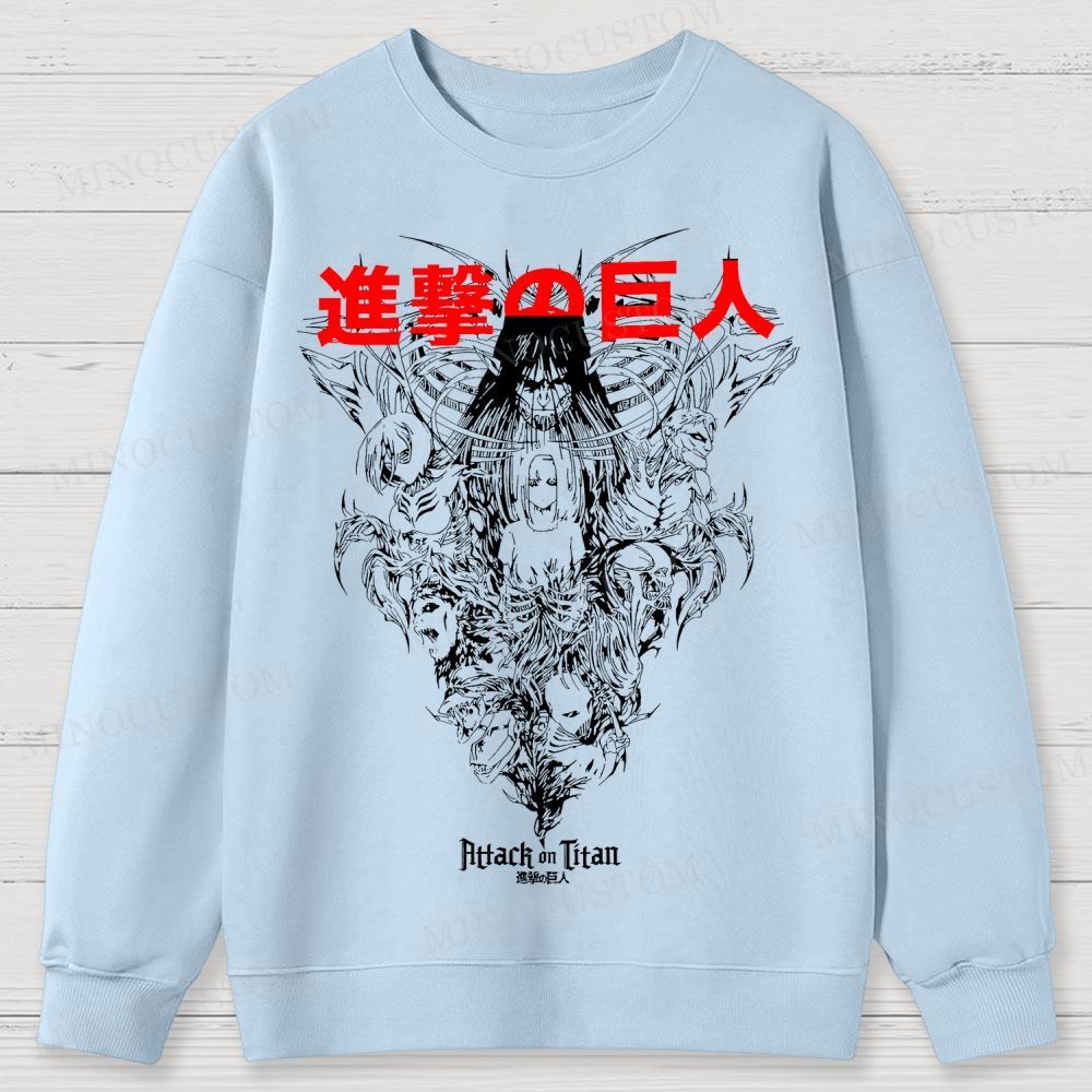 Attack on Titan Anime Cotton Sweatshirts 