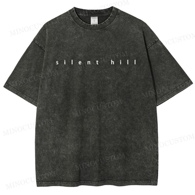Silent Hill 3 Survival Horror Graphic Washed T-Shirt