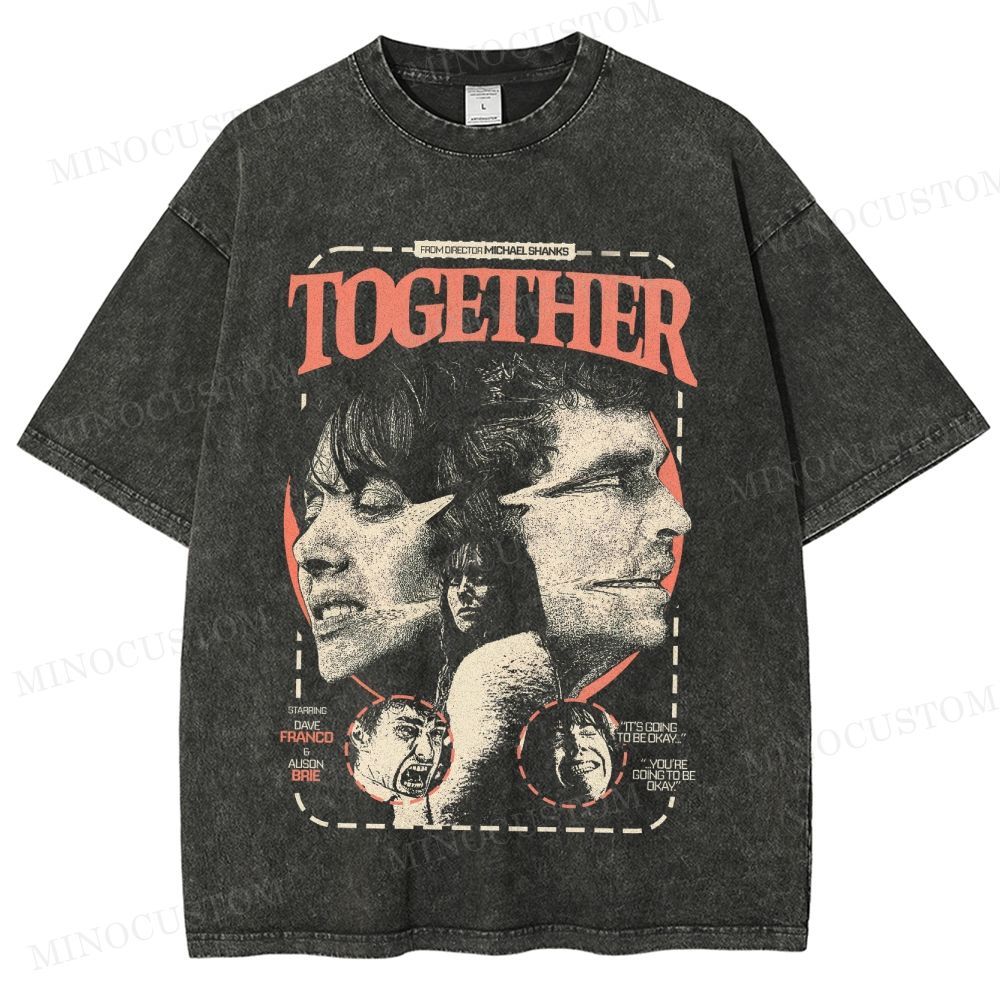 Together (2025) Body Horror Romance Graphic Washed T-Shirt