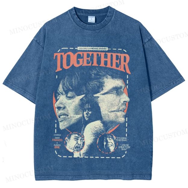 Together (2025) Body Horror Romance Graphic Washed T-Shirt