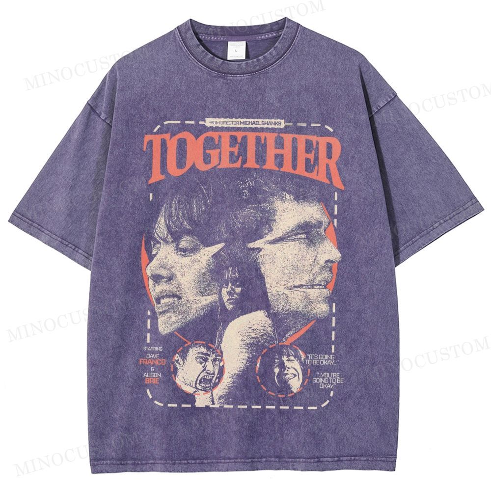 Together (2025) Body Horror Romance Graphic Washed T-Shirt
