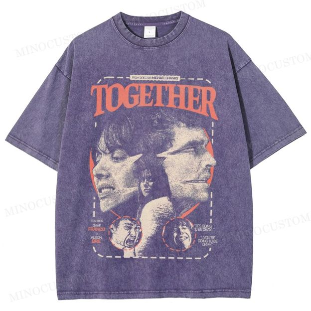 Together (2025) Body Horror Romance Graphic Washed T-Shirt