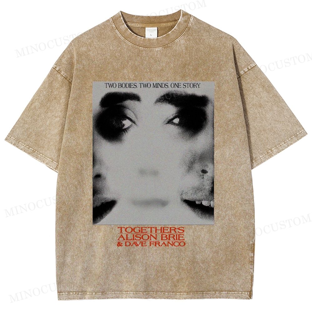 Together (2025) Body Horror Romance Graphic Washed T-Shirt