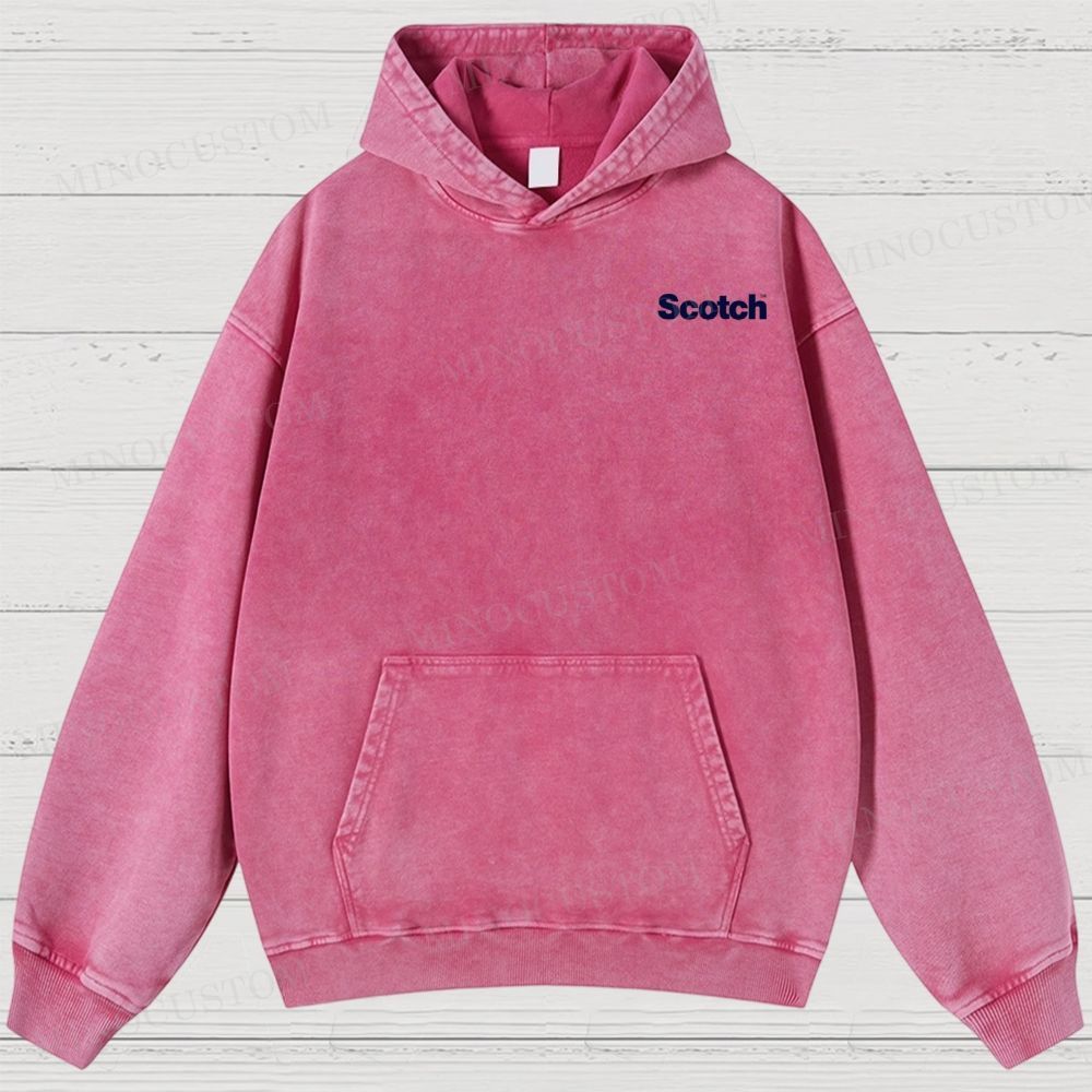 VHS Scotch E180 Washed Hoodies 