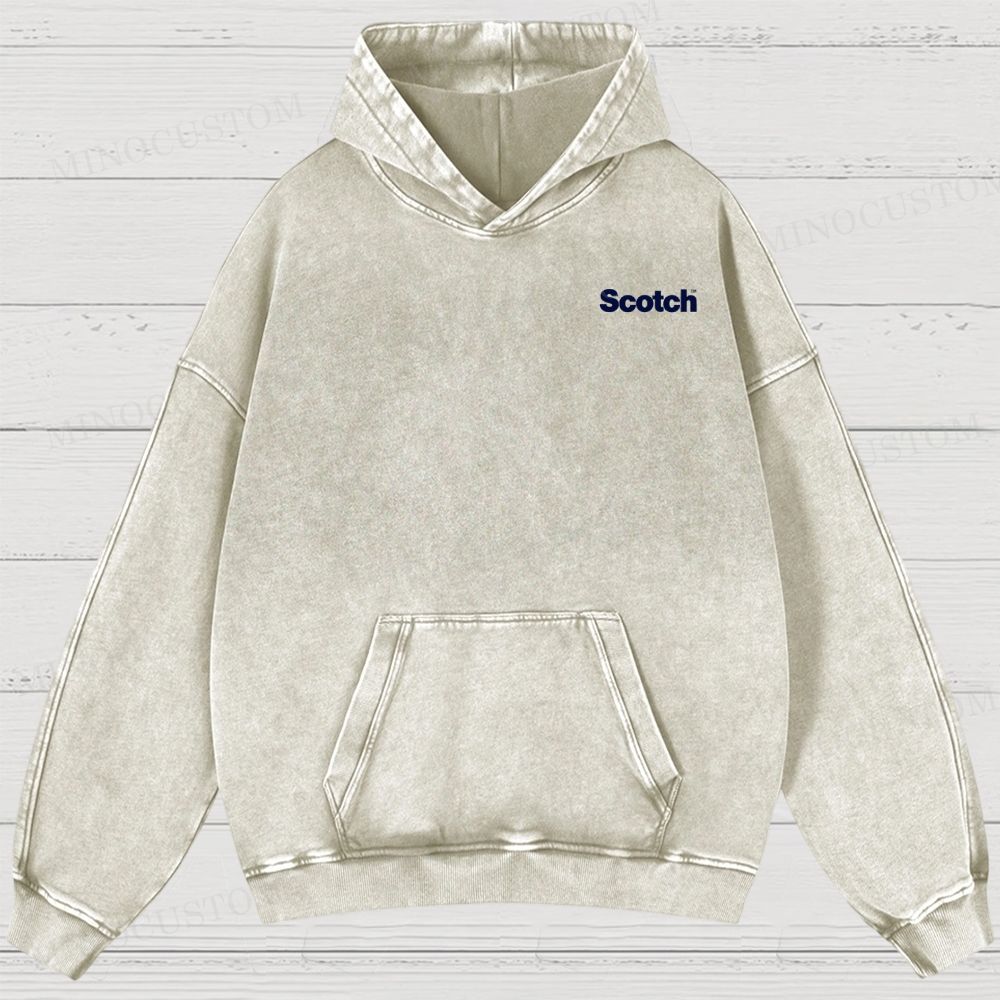 VHS Scotch E180 Washed Hoodies 
