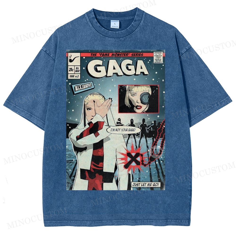 Alejandro Fame Monster Washed T-Shirt 2511009156
