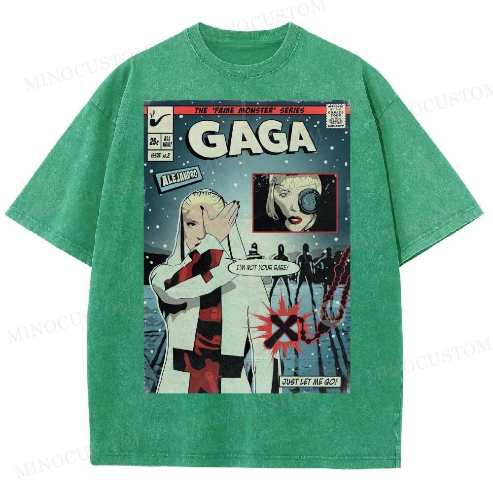 Alejandro Fame Monster Washed T-Shirt 2511009156