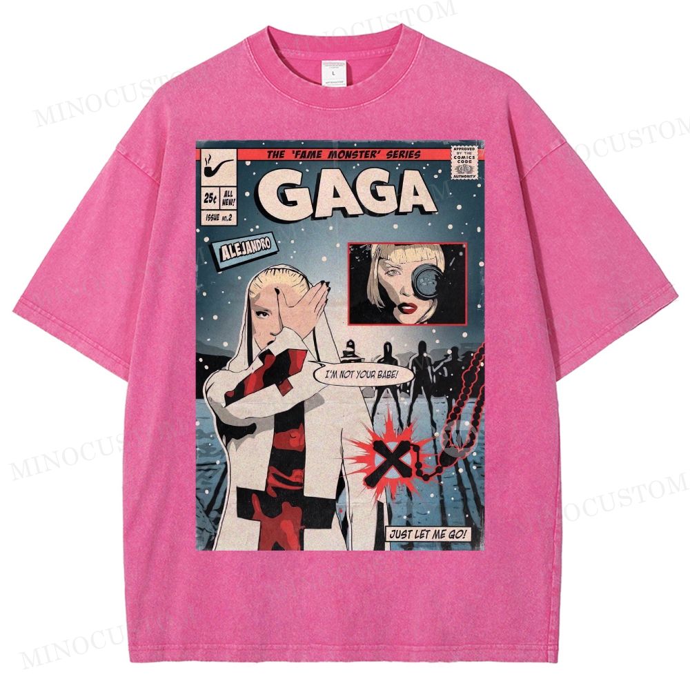 Alejandro Fame Monster Washed T-Shirt 2511009156
