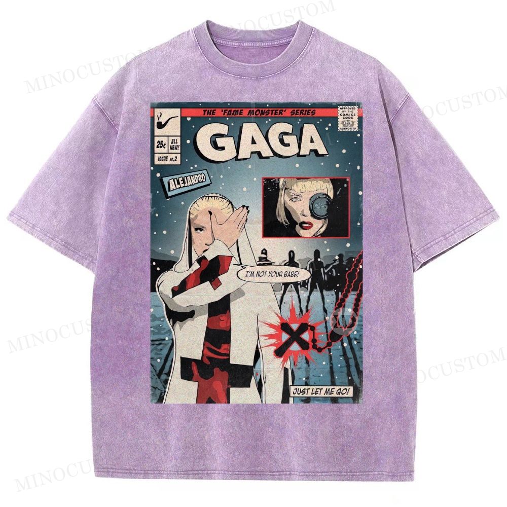 Alejandro Fame Monster Washed T-Shirt 2511009156