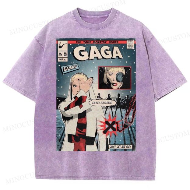 Alejandro Fame Monster Washed T-Shirt 2511009156