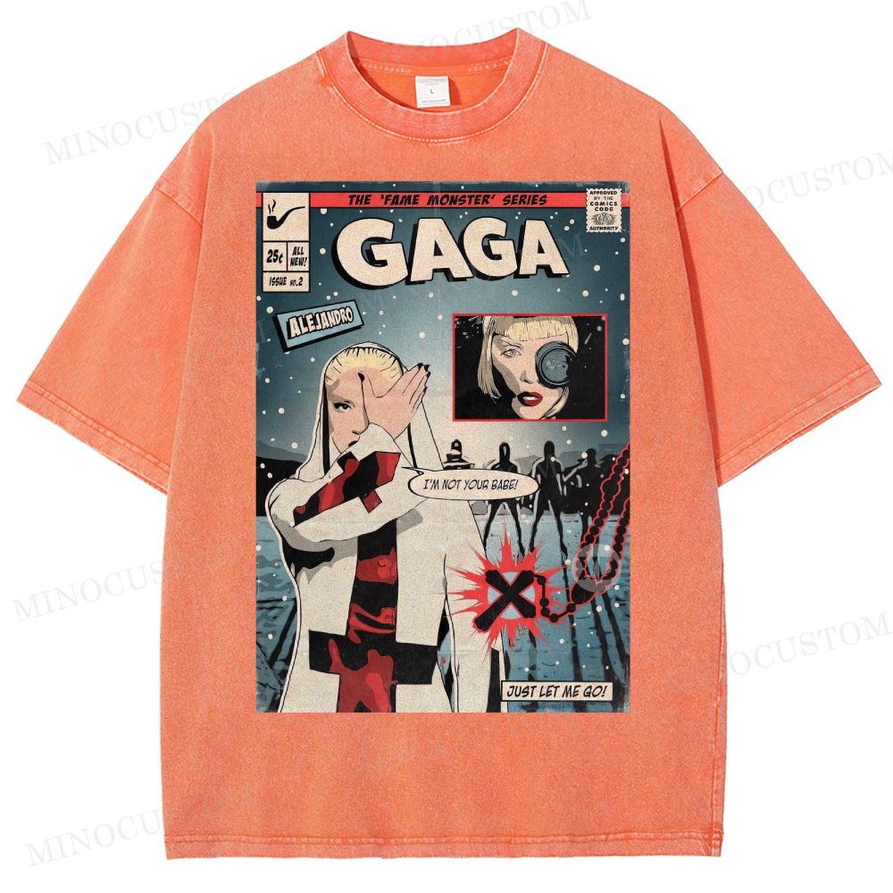 Alejandro Fame Monster Washed T-Shirt 2511009156