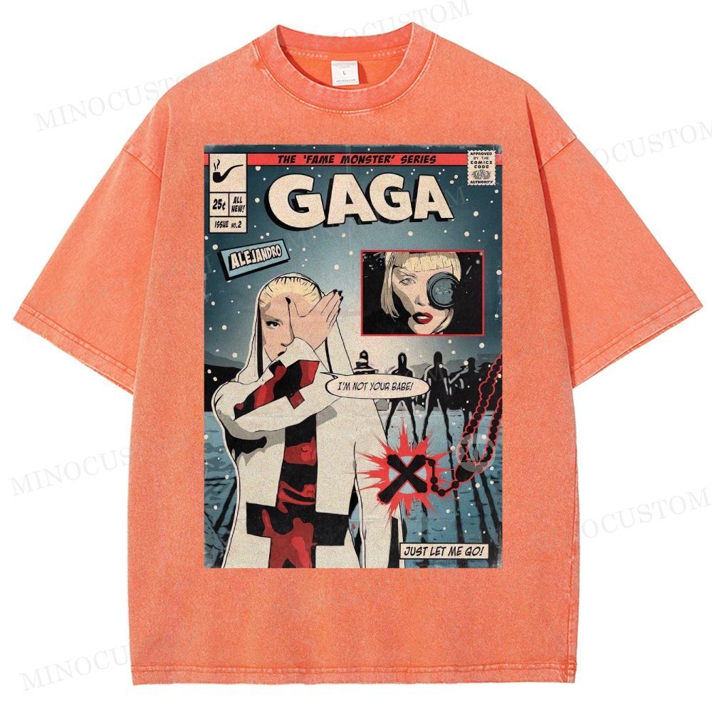 Alejandro Fame Monster Washed T-Shirt 2511009156