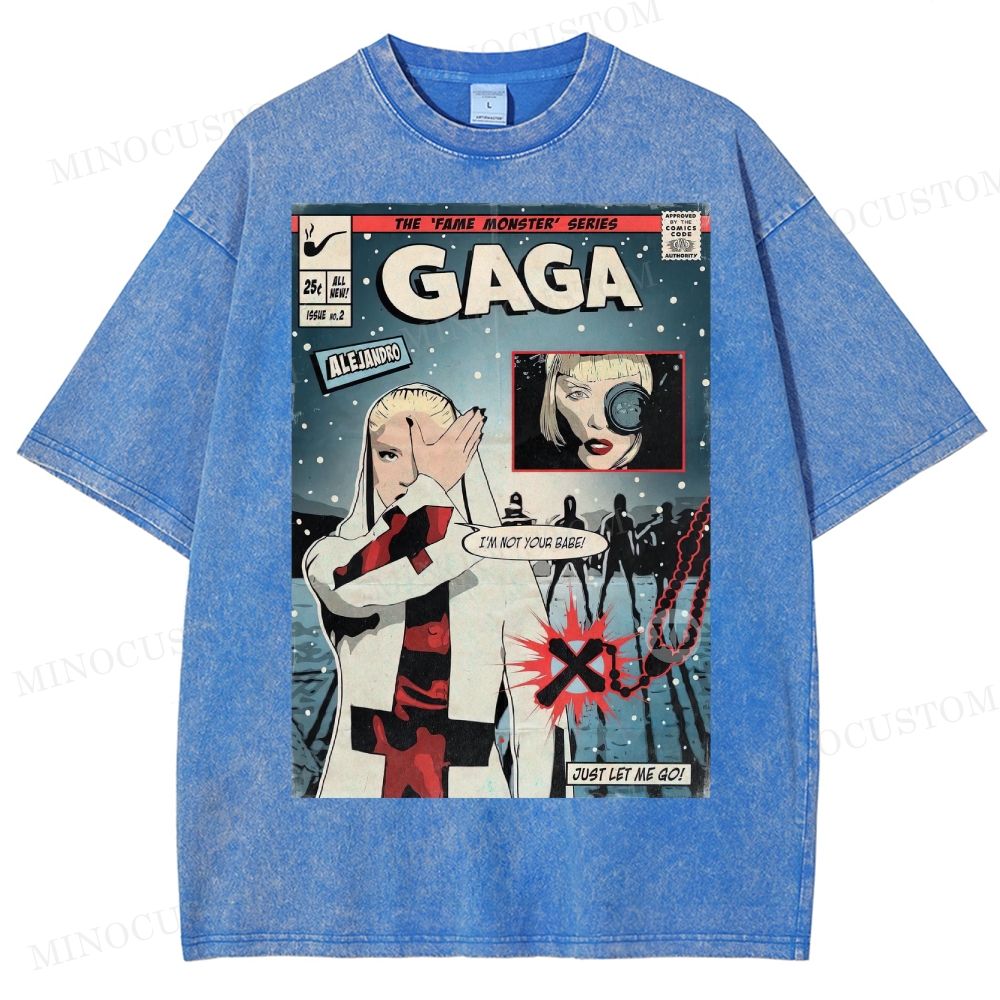 Alejandro Fame Monster Washed T-Shirt 2511009156