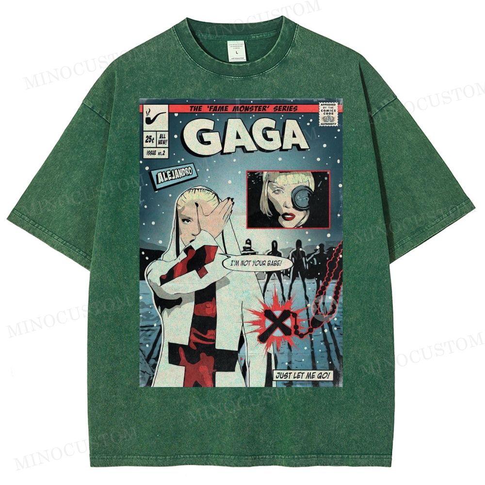 Alejandro Fame Monster Washed T-Shirt 2511009156