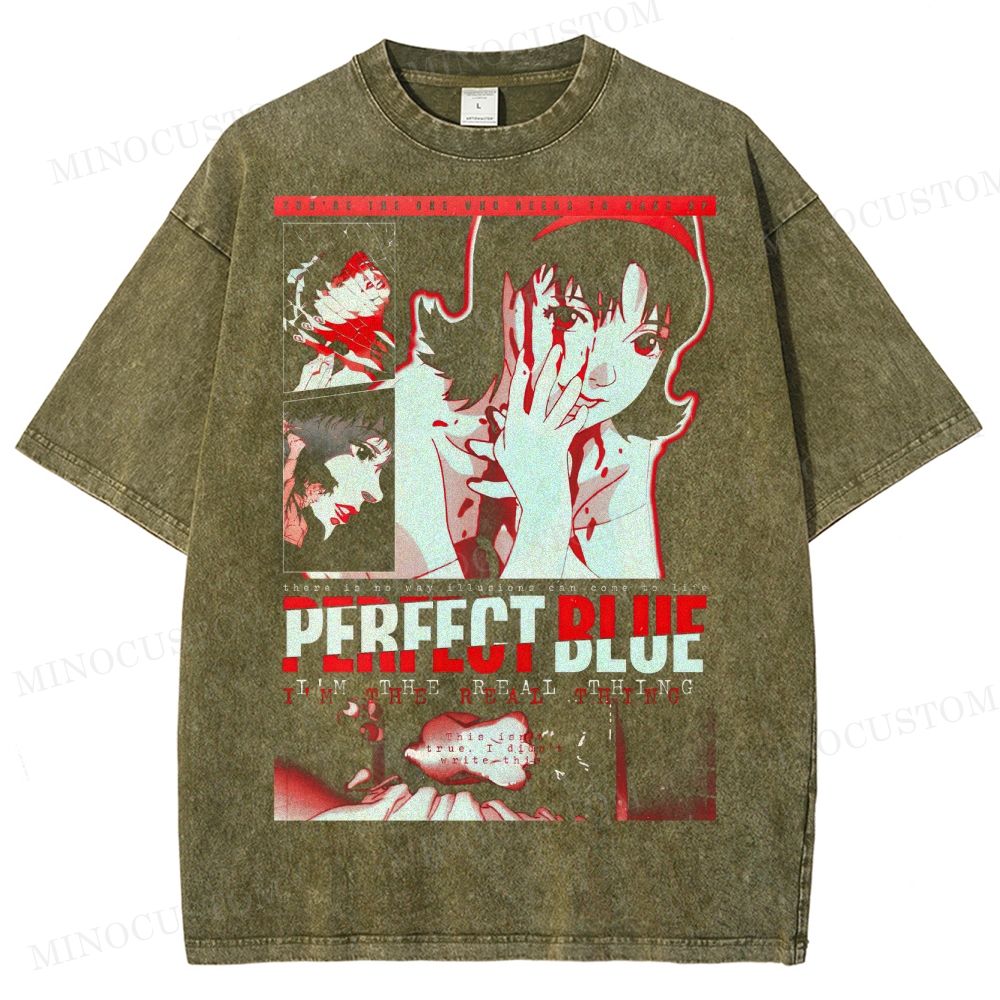 Perfect Blue Washed T-Shirt