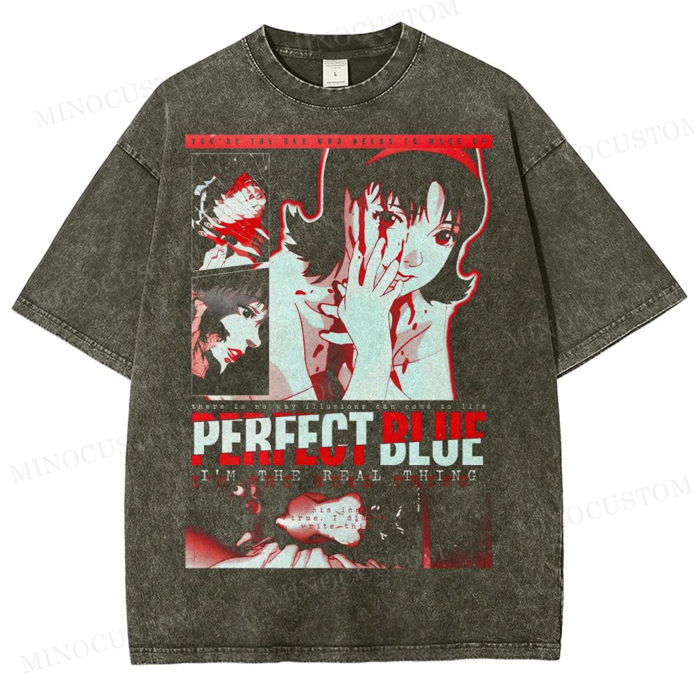 Perfect Blue Washed T-Shirt