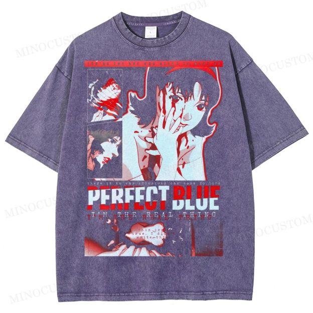 Perfect Blue Washed T-Shirt