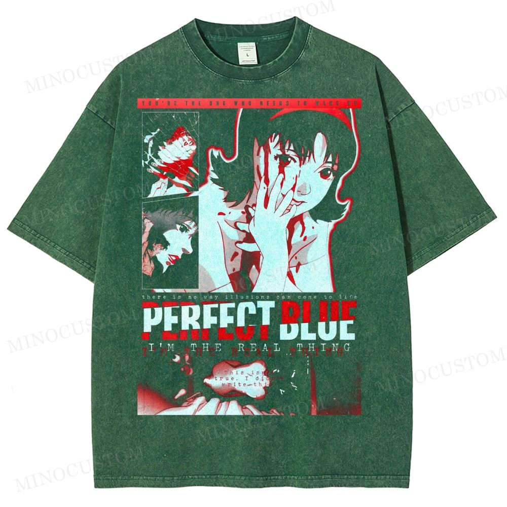 Perfect Blue Washed T-Shirt