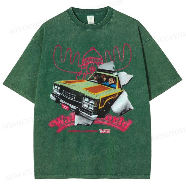 National Lampoon's Vacation Comedy Graphic Washed T-Shirt