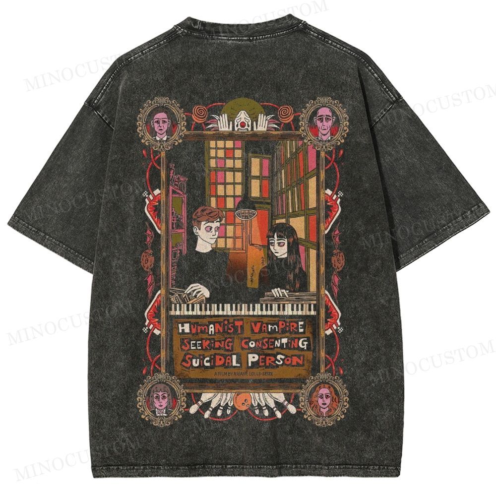 The Texas Chain Saw Massacre Slasher Horror Graphic  Washed T-Shirt