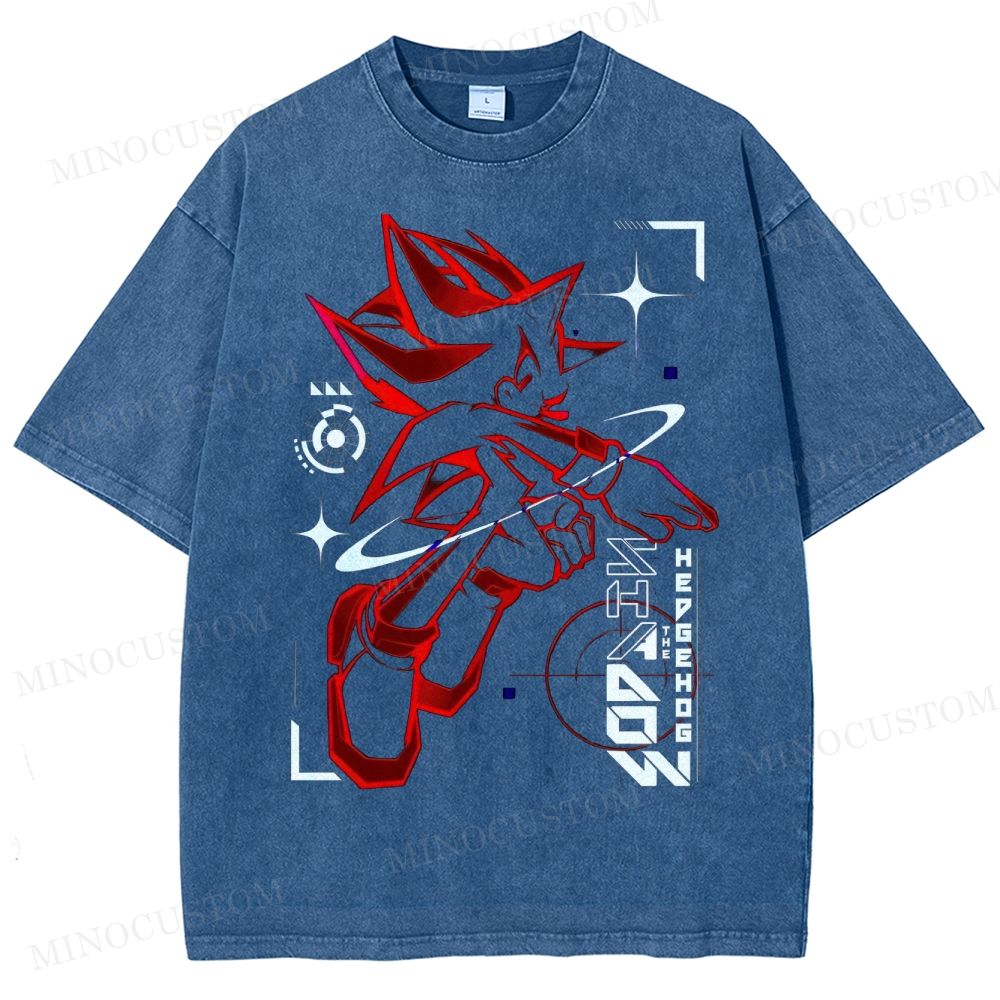Shadow Hedgehog Washed T-Shirt 