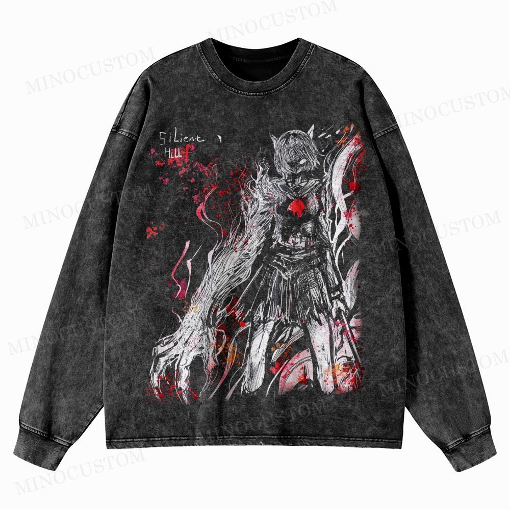 Vintage Silent Hill Hinako Shimizu Long-Sleeved T-Shirt 