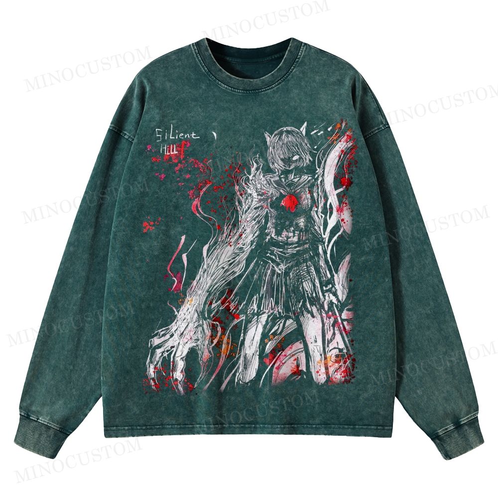 Vintage Silent Hill Hinako Shimizu Long-Sleeved T-Shirt 