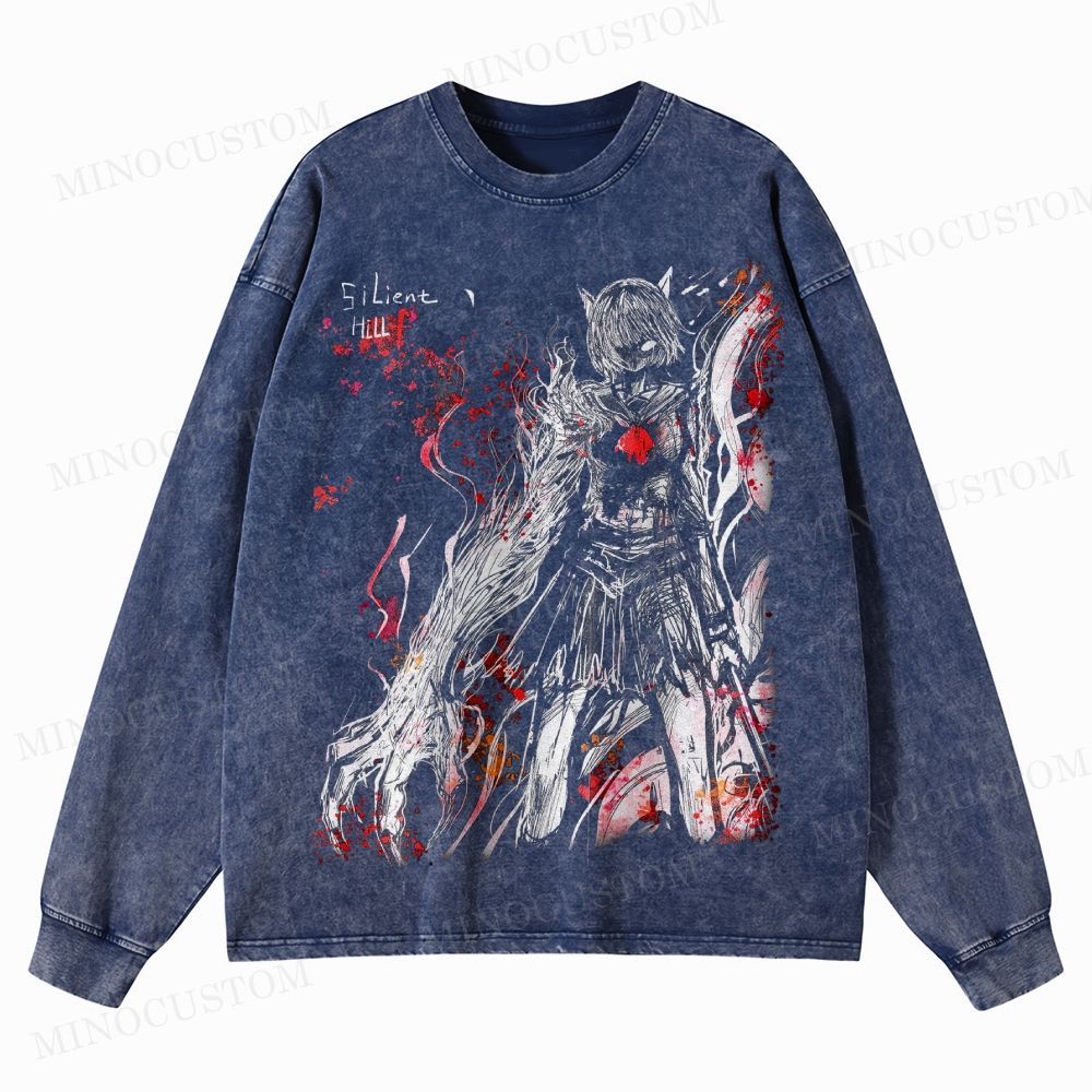 Vintage Silent Hill Hinako Shimizu Long-Sleeved T-Shirt 