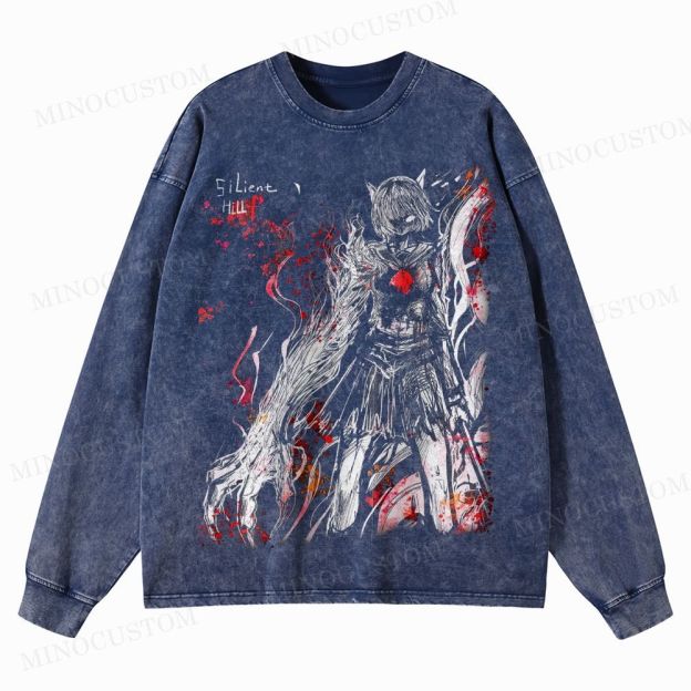 Vintage Silent Hill Hinako Shimizu Long-Sleeved T-Shirt 