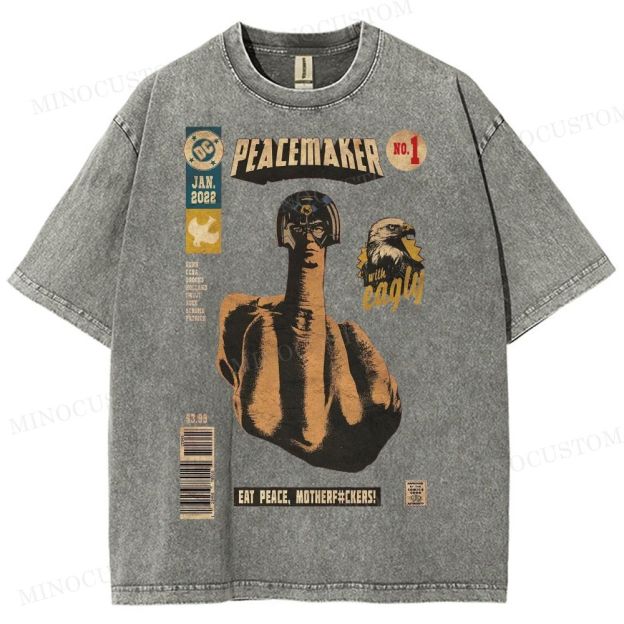 Peacemaker No.1 Comic Washed T-Shirt