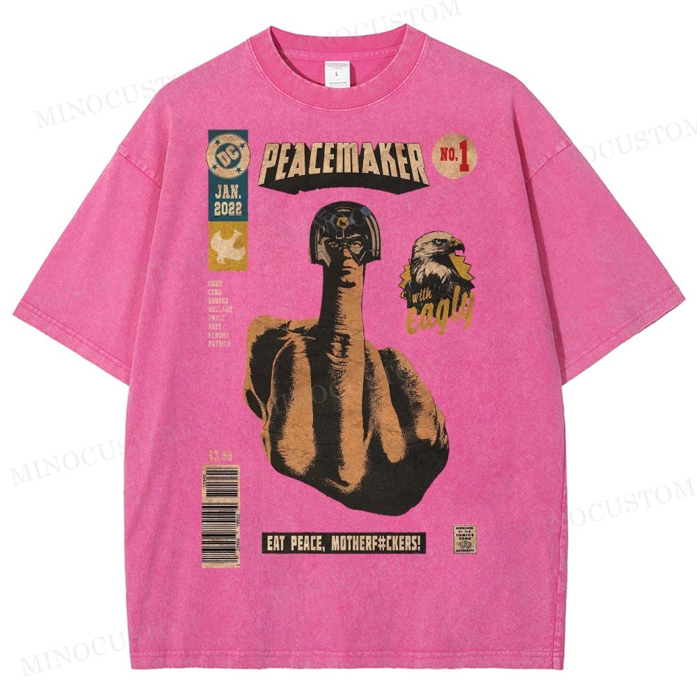 Peacemaker No.1 Comic Washed T-Shirt