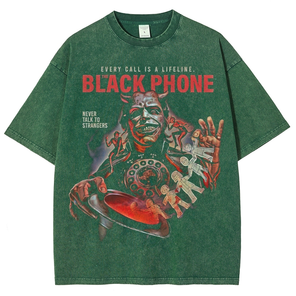 The Black Phone Washed T-Shirt