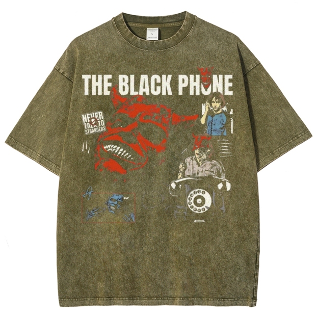 Vintage Scary Movie Washed T-Shirt