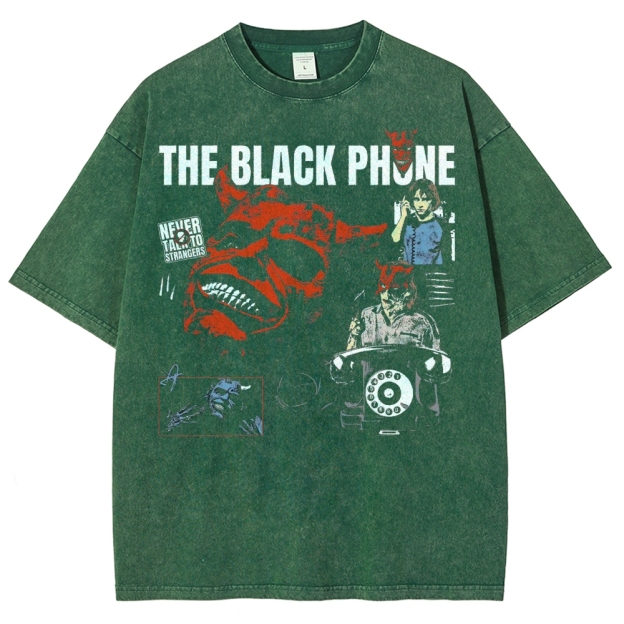 Vintage Scary Movie Washed T-Shirt