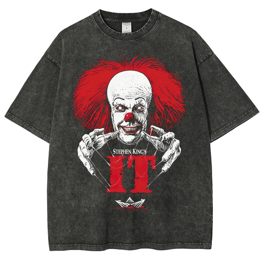 Stephen King's IT Pennywise Puppetmaster Washed T-Shirt