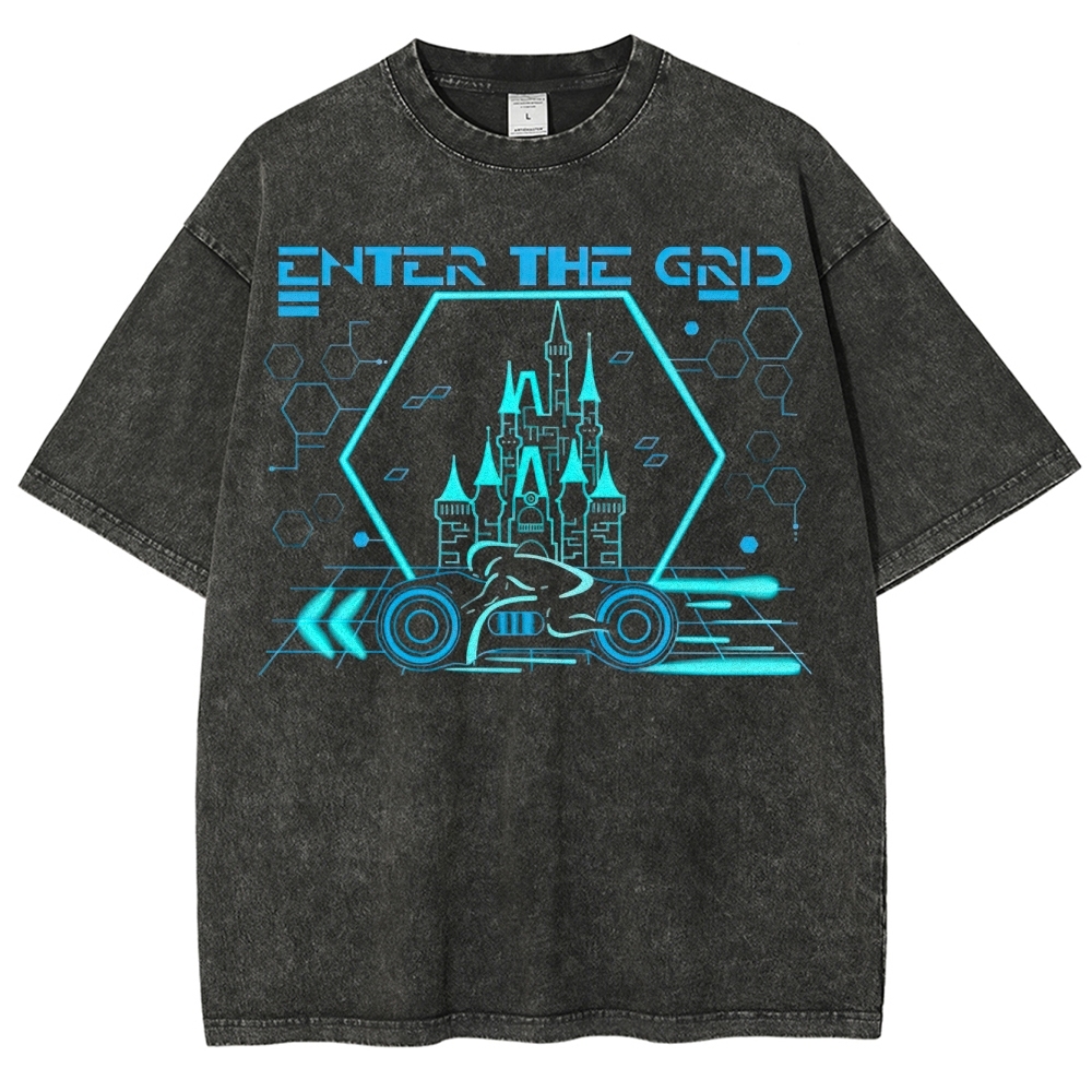  Tron Lightcycle Run Washed T-Shirt 