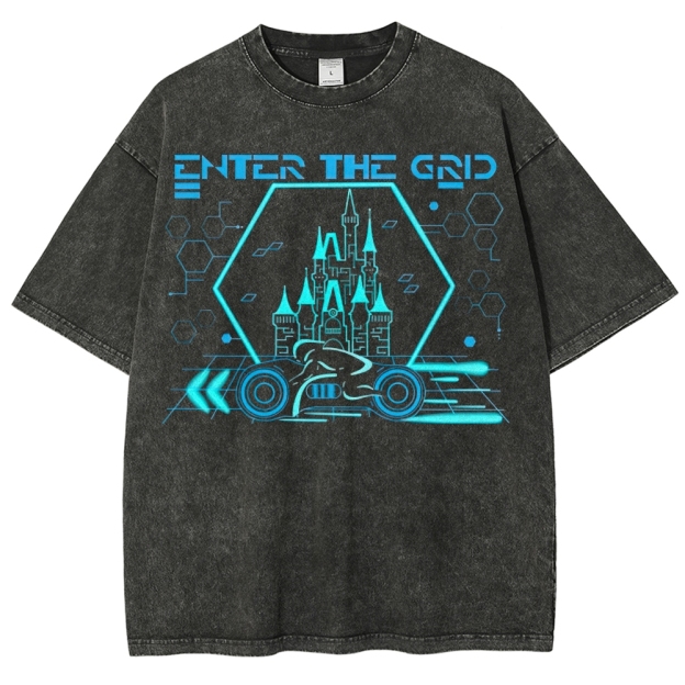  Tron Lightcycle Run Washed T-Shirt 
