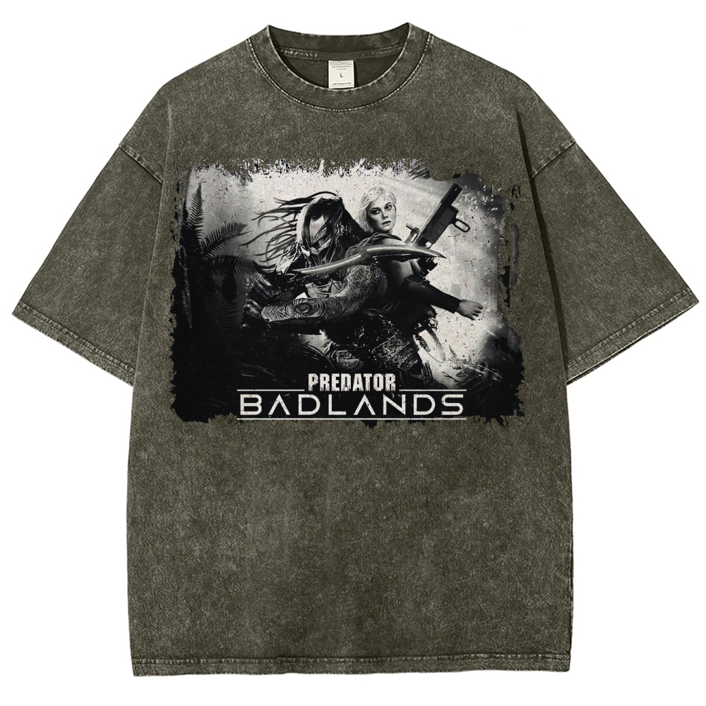 Predator Badlands Washed T-Shirt 