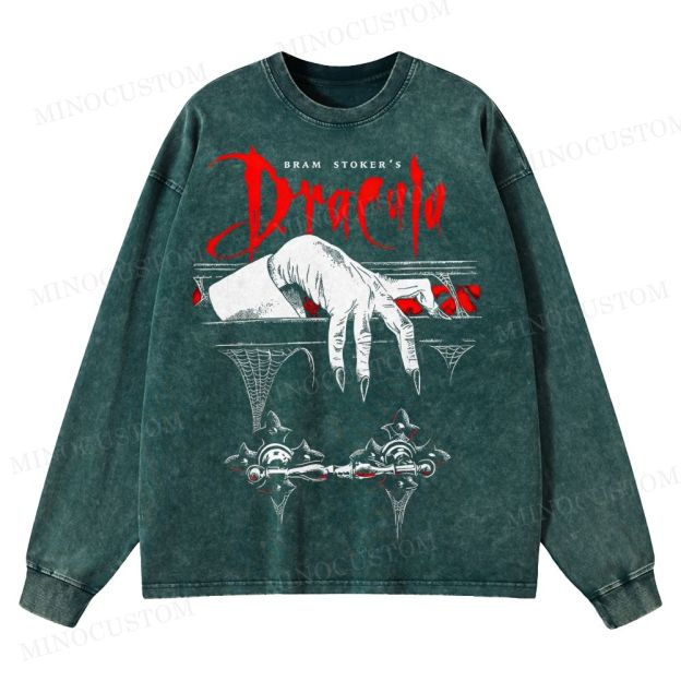 Bram Stoker's Dracula  Washed Long-Sleeved T-Shirt 